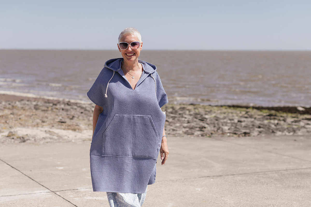 Tunika in der Farbe jeansblau aus der Serie Nordseefreundlich